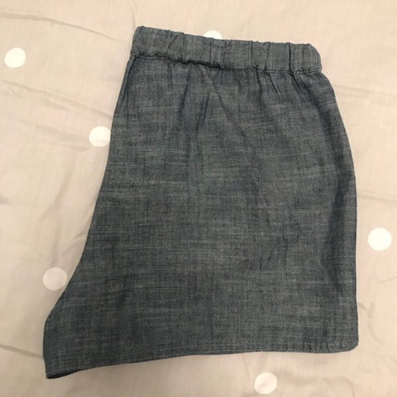 J Crew Factory - 3” chambray drawstring short - Picture 3 of 3